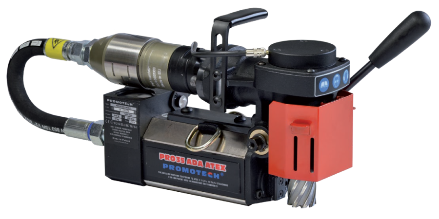 PRO-35 ADA ATEX | Pneumatic Mag Drill