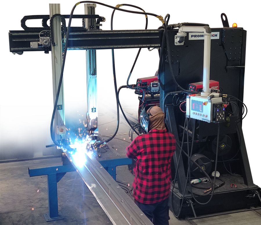 Half gantry welding system WA 1500 HD / WA 2000 HD