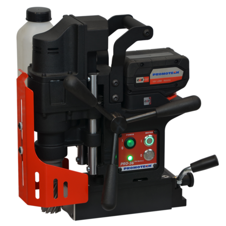 PRO-36 PM Battery | Perforatore A Batteria Con Base Magnetica Permanente