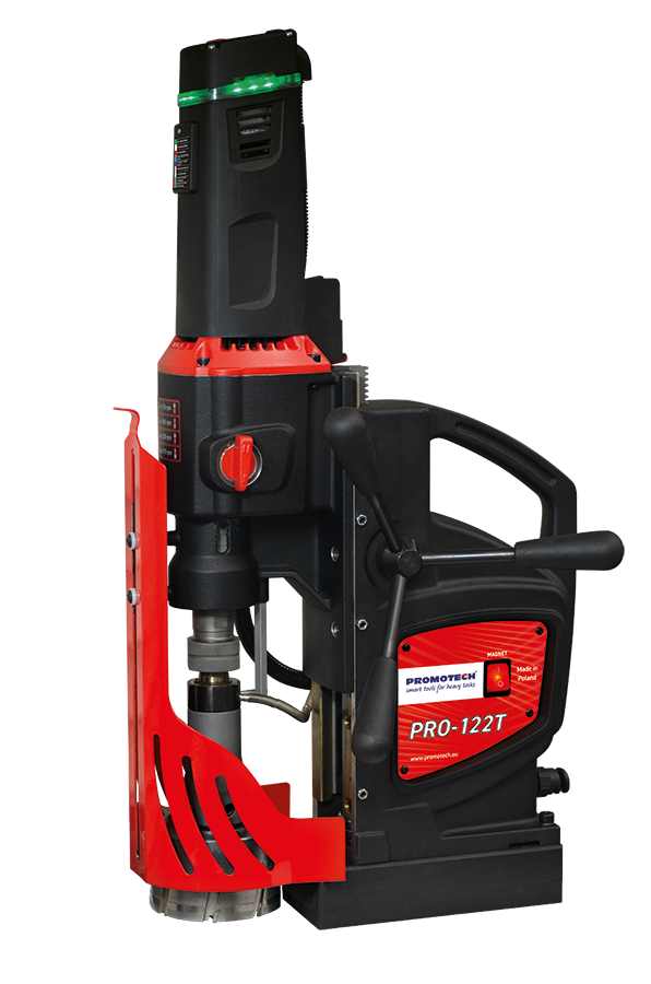 PRO-122T | INDUSTRIELLE GEWINDESCHNEID- UND MAGNETBOHRMASCHINE
