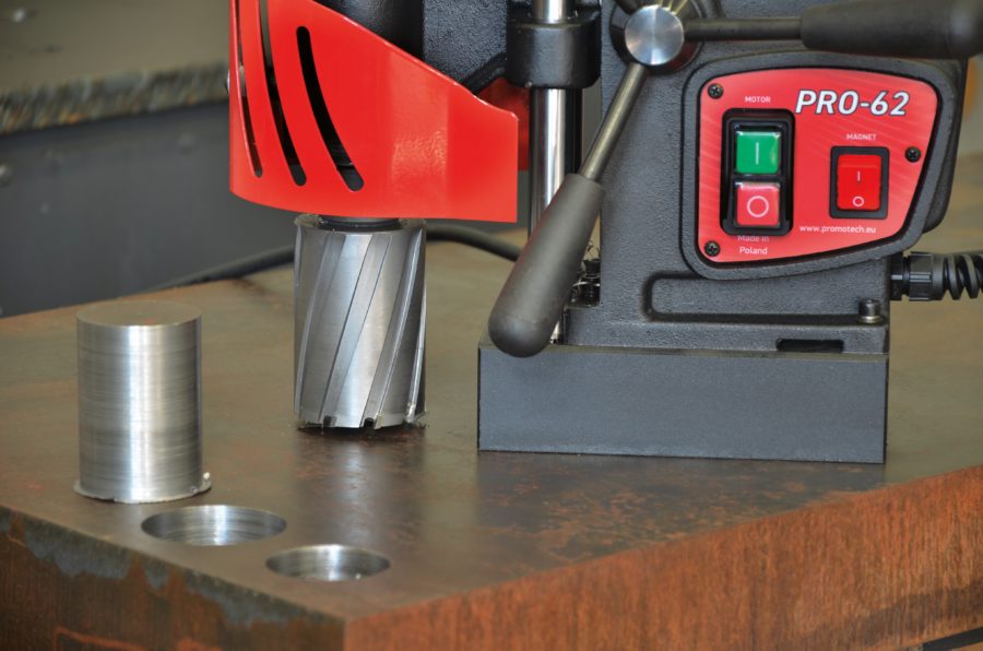 Drilling with PRO-62 and tct cutter