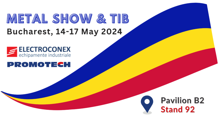 Check PROMOTECH machines at METAL SHOW & TIB in Romania!