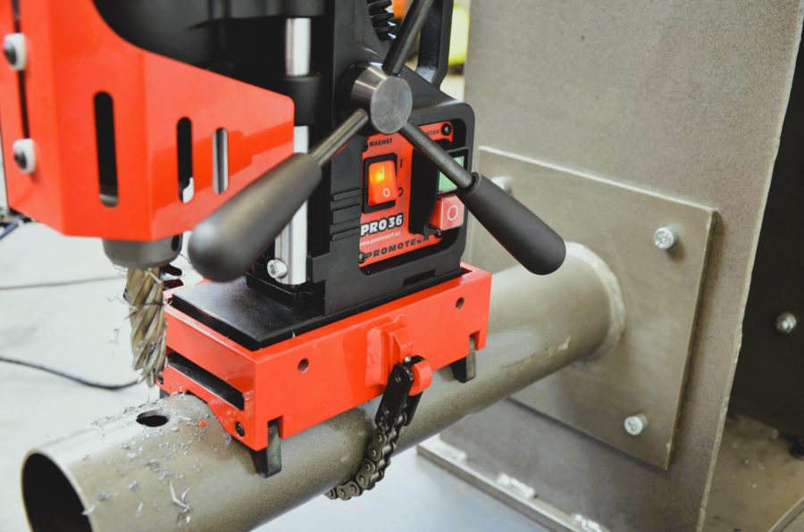 Pipe drilling with pro-36