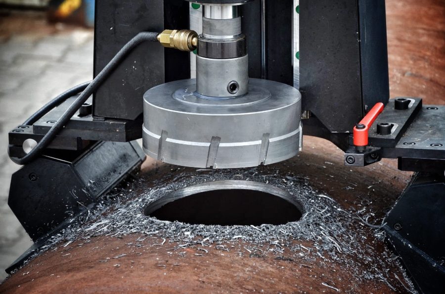 Pipe drilling with pro-200