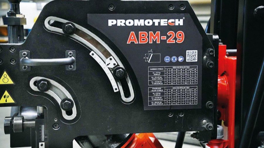 Alta efficienza e fino a 20 mm in una sola passata. Scoprite la smussatrice ABM-29.