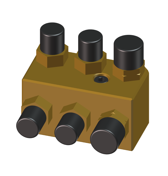 RZD-0475-74-00-00-0 Manifold 33 (metric)