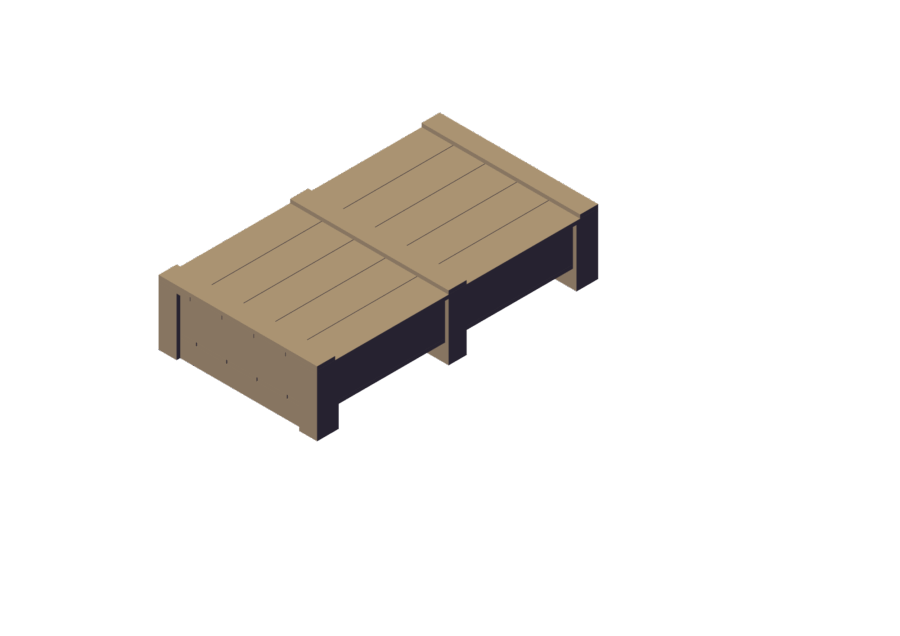 SKR-0523-75-05-00-0 Small Wooden box for Ring tracks