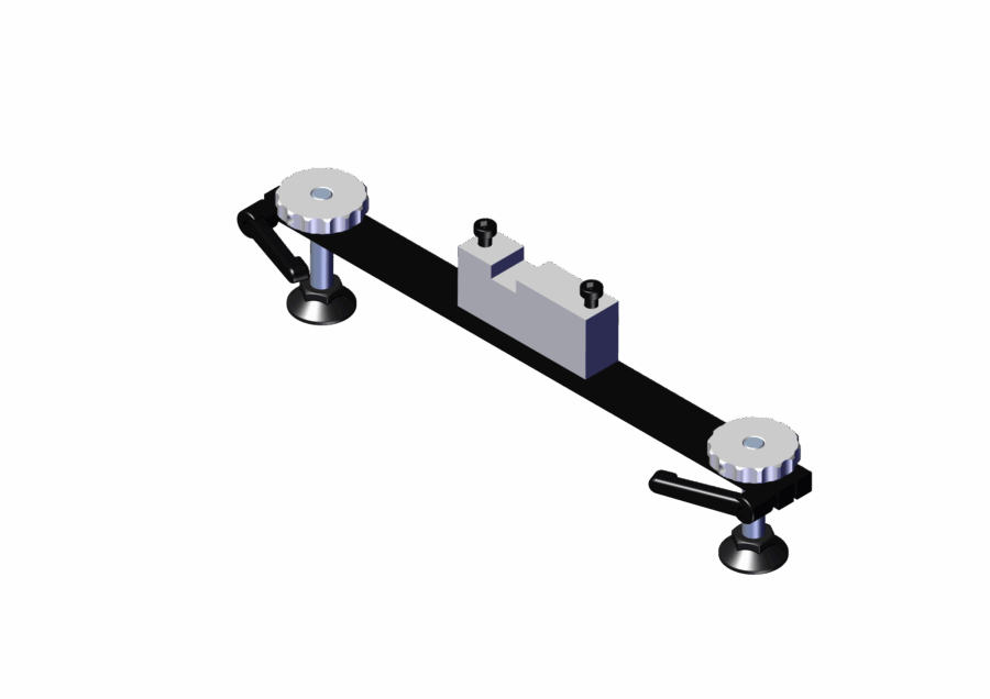 WSP-0654-12-00-00-0 Ring track support with plastic feet