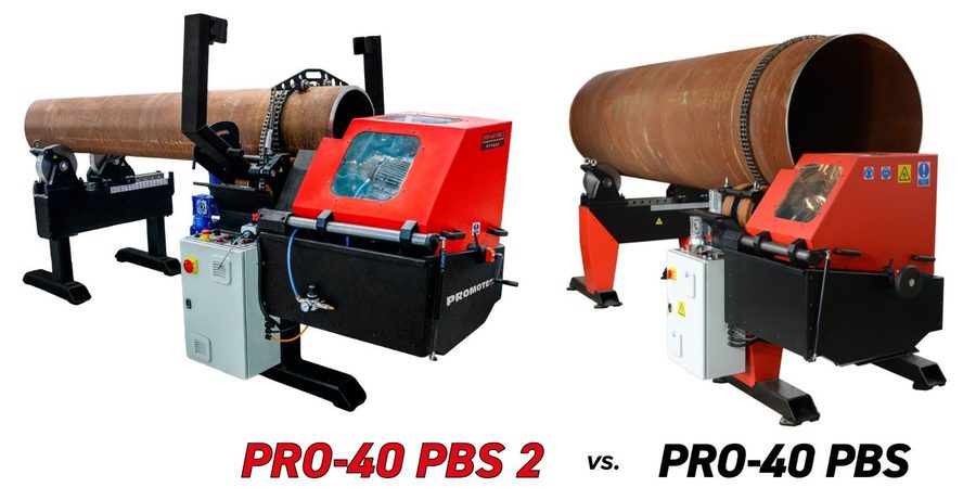 What’s new in the PRO-40 PBS 2 stationary pipe bevelling machine