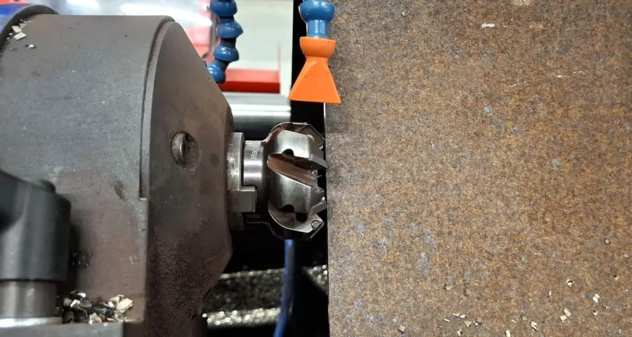 PRO-40 PBS 2 Air cooling system pointed to milling head